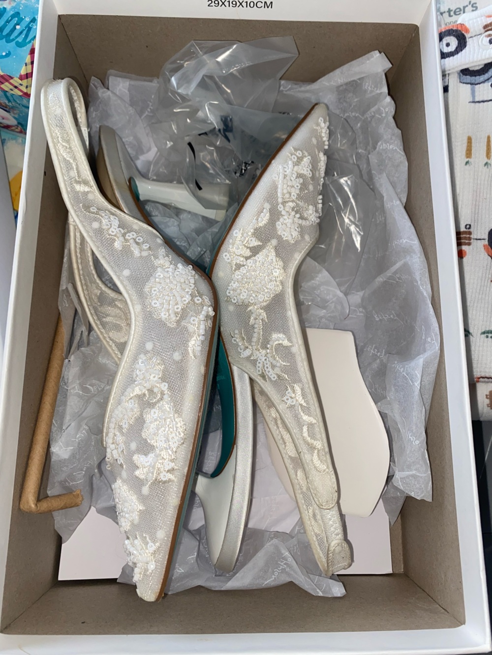 Betsy Johnson heels worn once to rehearsal dinner